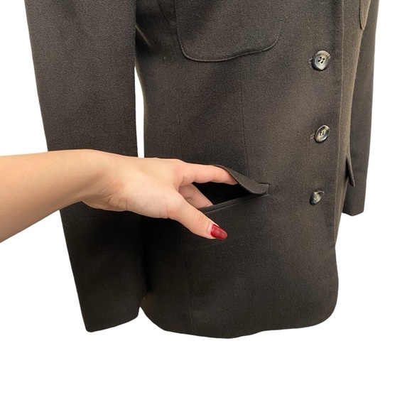 Jones New York Wool Equestrian Blazer - Picture 7 of 14